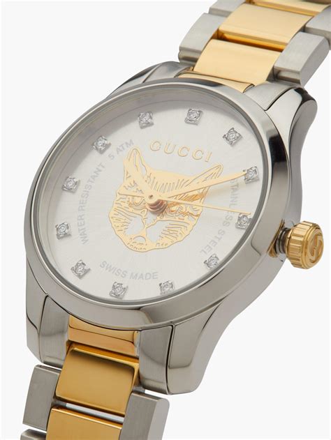 gucci g-timeless mystic cat ladies watch|G.